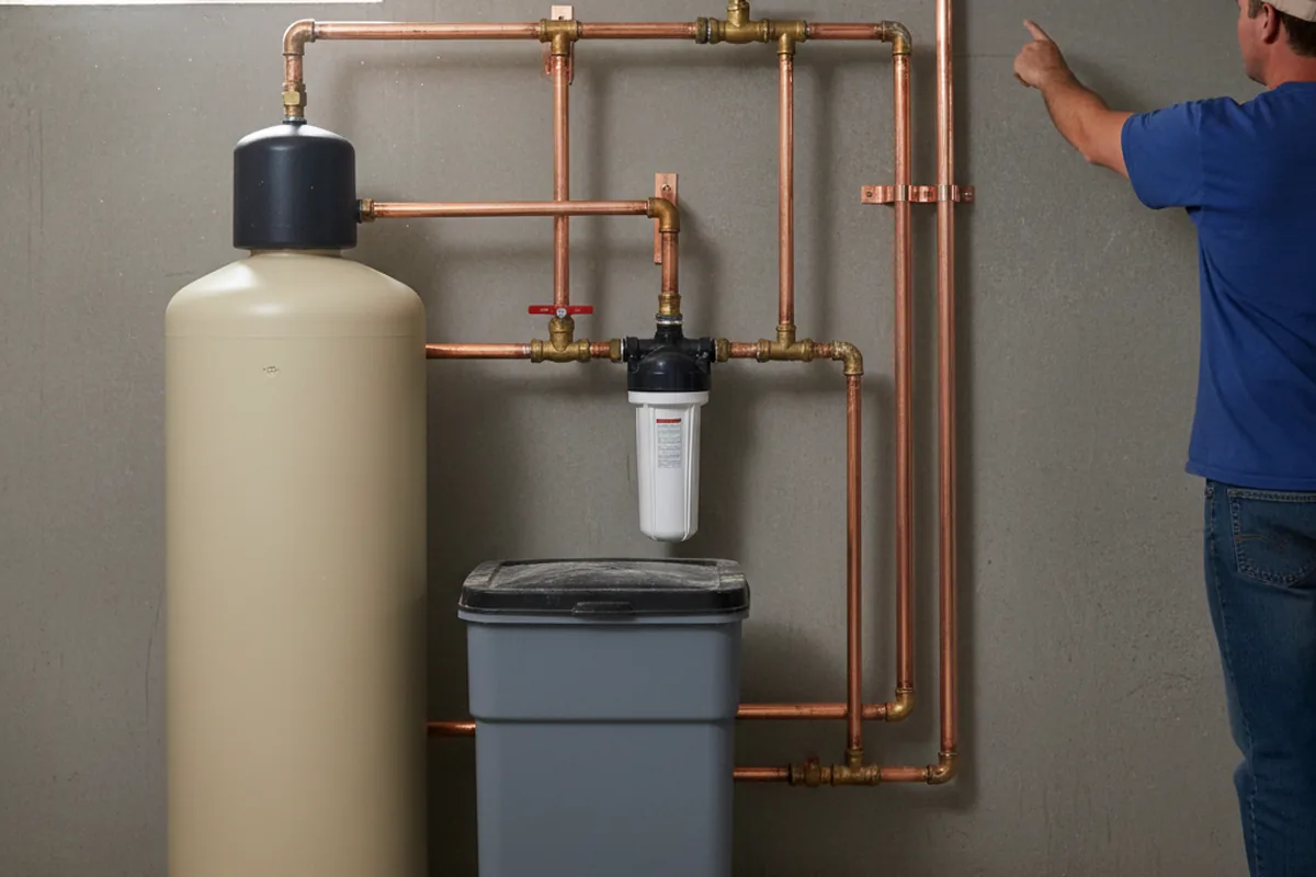 Whole-house water treatment system installed in Orondo